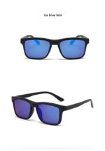 New Arrived Square Shape 6in1 Magnetic Sunglasses