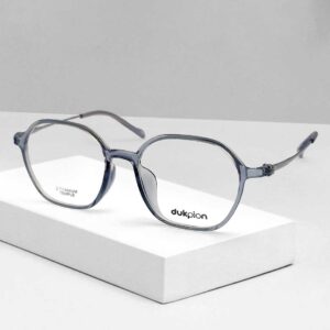 Round Shape Transparent Color Eyeglasses
