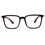 Black Color and Square Shape Premium Quality Eyeglass