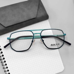 Mixed Color Double Bridge Eyeglass
