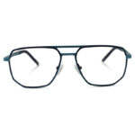 Mixed Color Double Bridge Eyeglass
