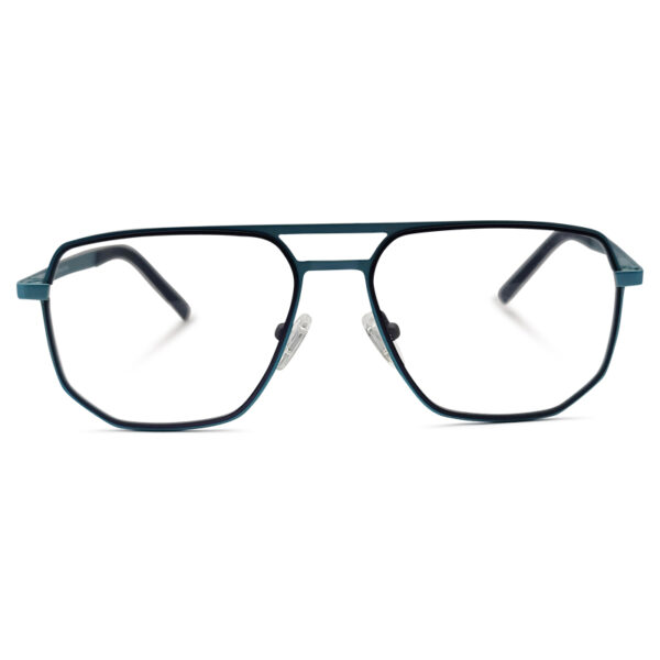 Mixed Color Double Bridge Eyeglass