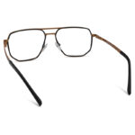 Mixed Color Double Bridge Eyeglasses