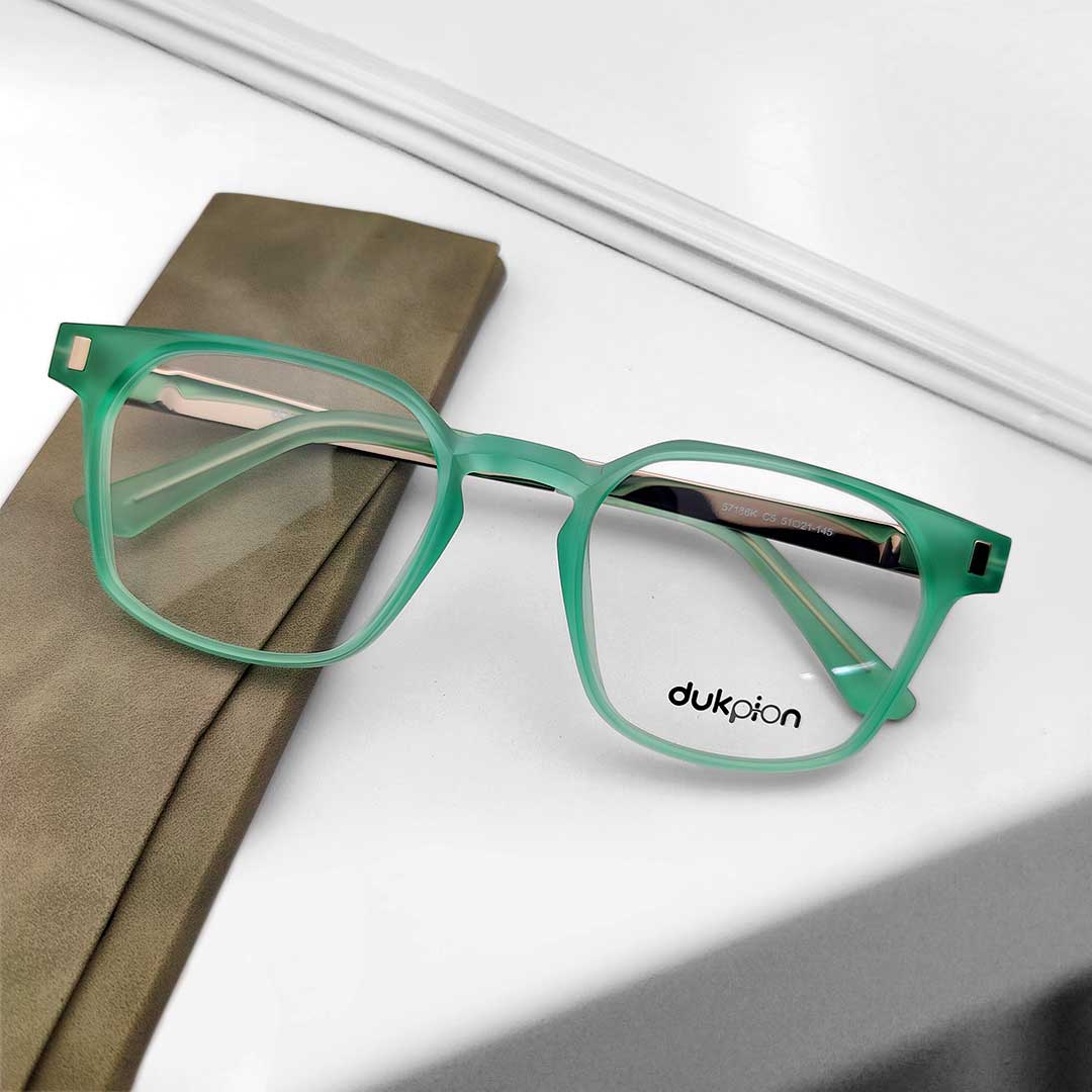 Square Shape blue color eyeglasses