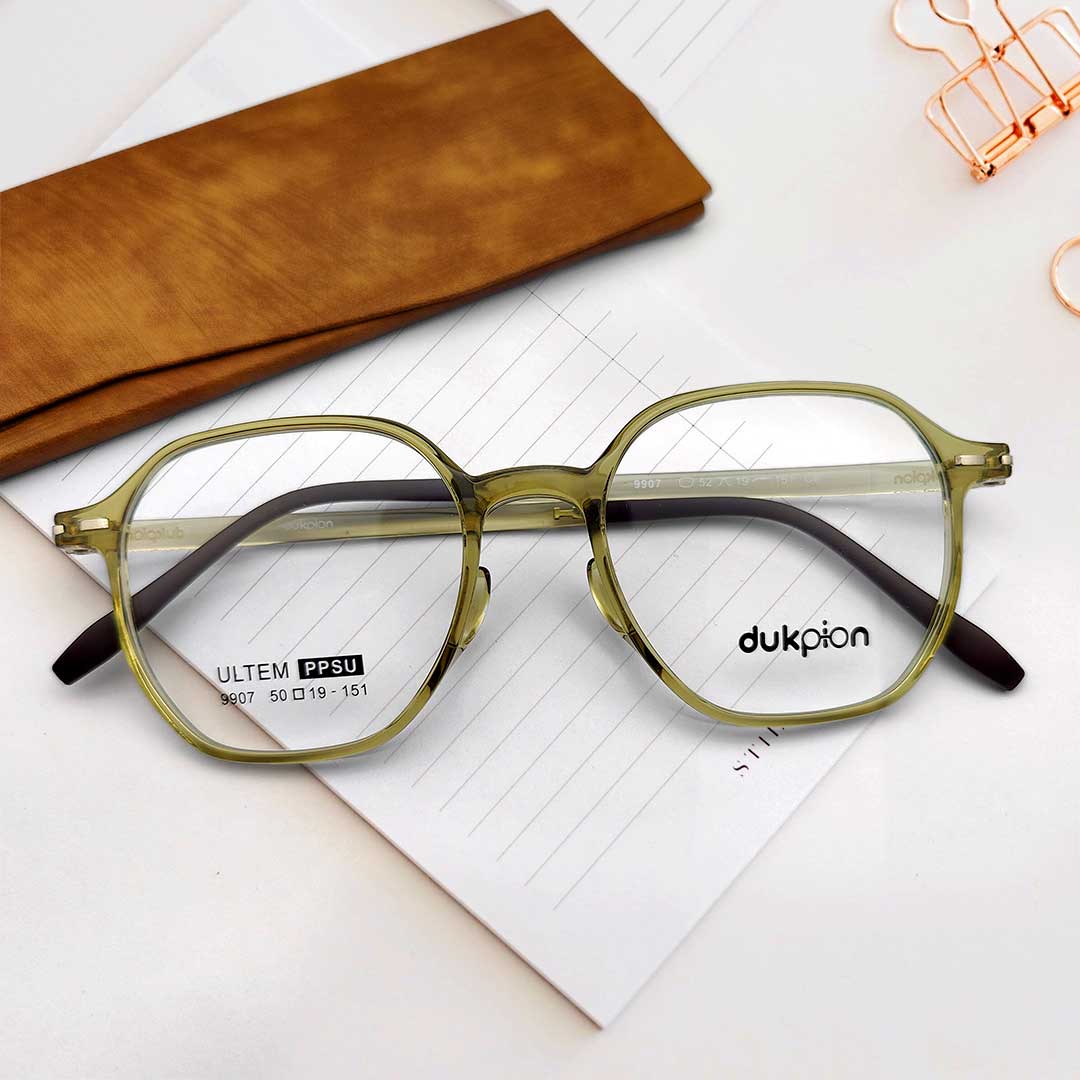 Dukpion Round Shape Eyeglasses