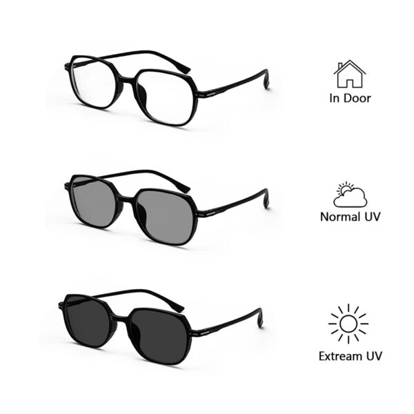 TR90 Flexible Photochromic Glasses