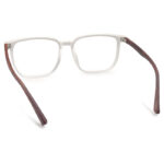 Square Shape Wooden Transparent Eyewear Frame