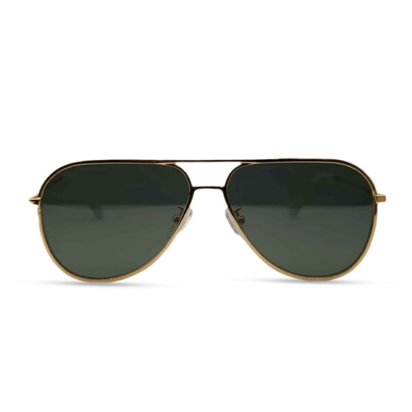 Premium Quality Golden Color Metal Frame Sunglasses