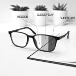 Black Color Light Weight Photochromic Glasses