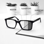 Premium Quality Black Color Photochromic Eyeglasses