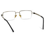 Golden Color Half-Rim Eyeglass