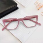New Arrival Pink Color Eyeglass