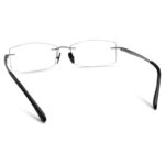 Silver Color Premium Quality Rimless Eyeglass