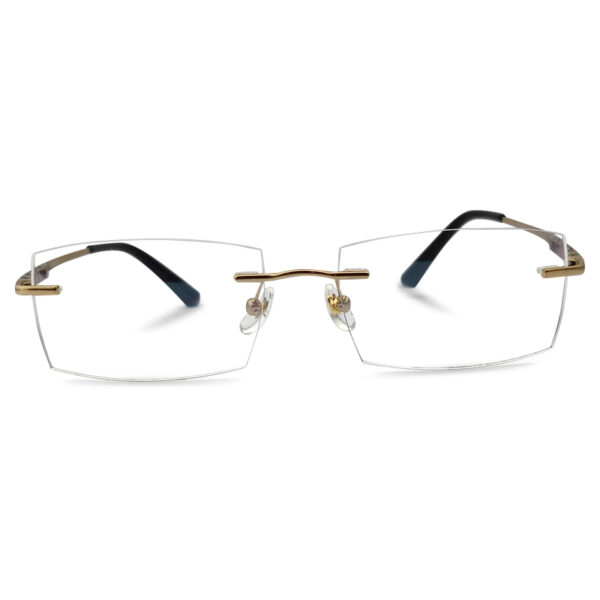 Golden Color Premium Quality Rimless Eyeglass