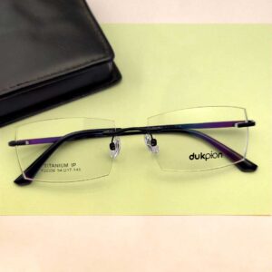 New Luxurious Titanium Rimless Frame