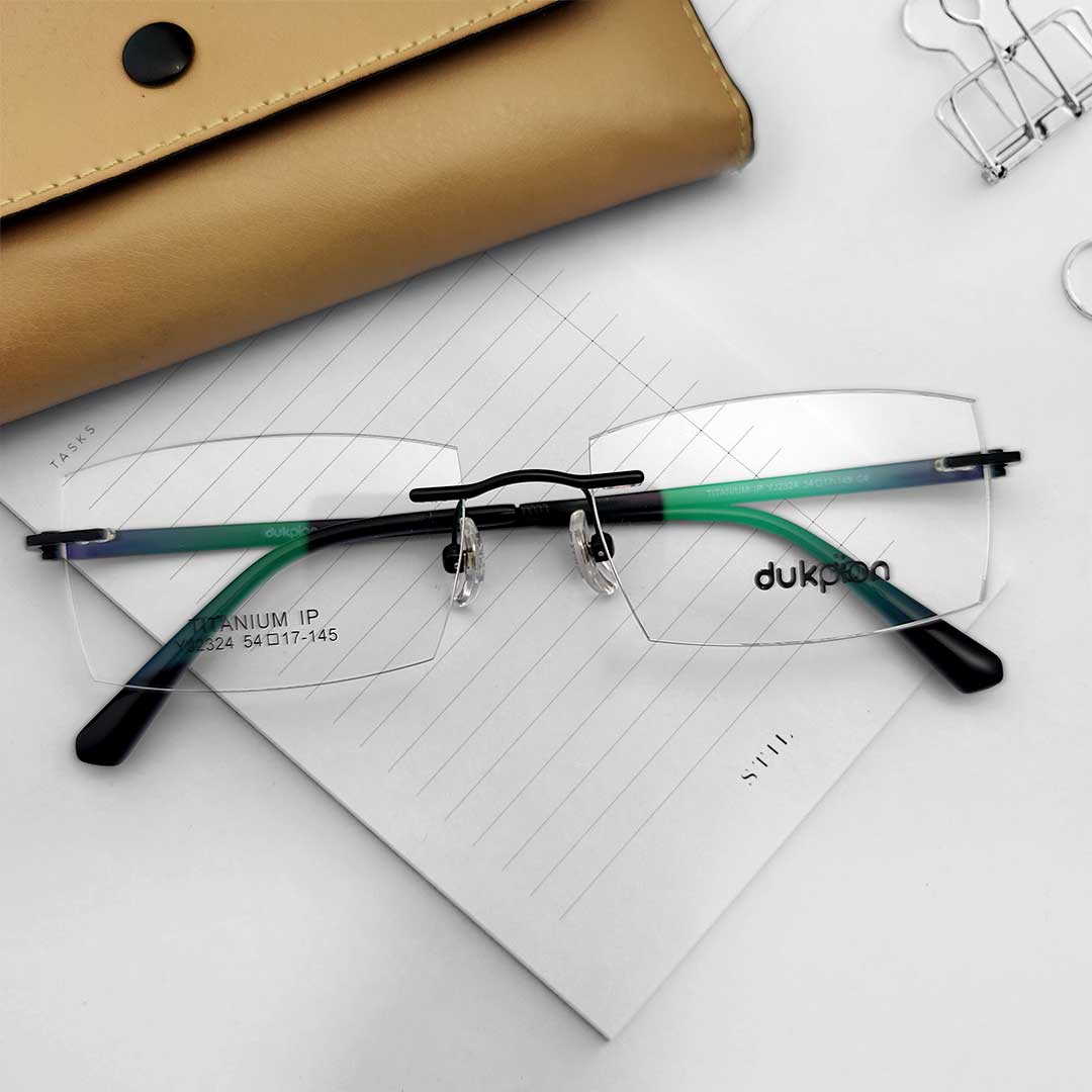Dukpion Best Quality Titanium Rimless Frame