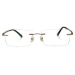 Best Quality Golden Color Titanium Rimless Frame