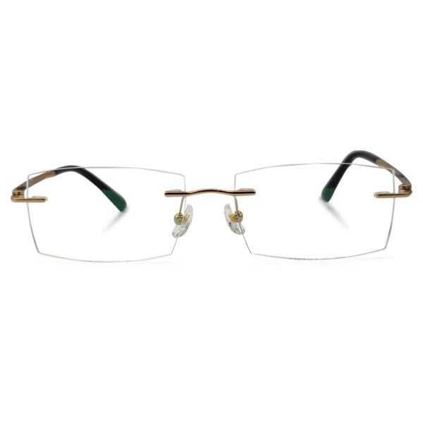 Best Quality Golden Color Titanium Rimless Frame