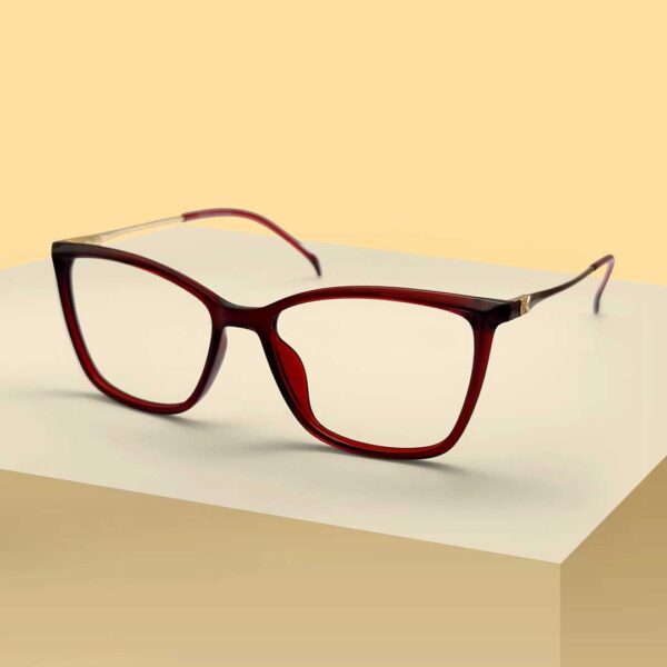 Red Color Light Weight Eyeglasses