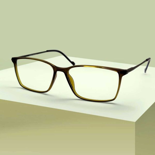 Olive Transparent color Eyeglass