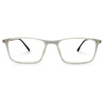Transparent Color Square Shape Eyeglass
