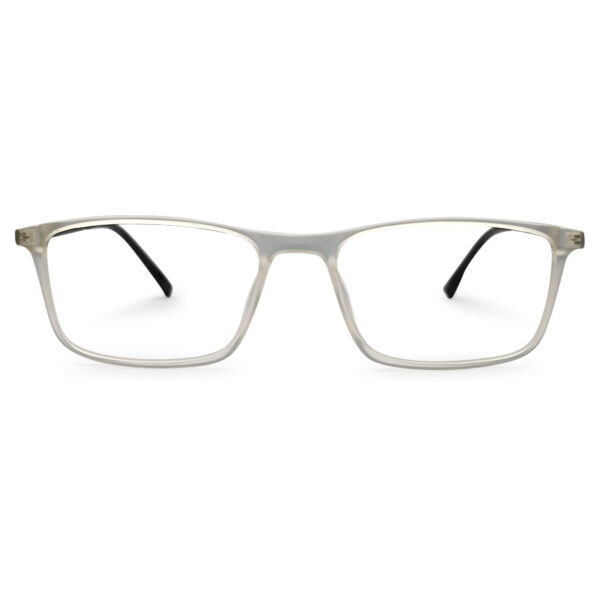 Transparent Color Square Shape Eyeglass