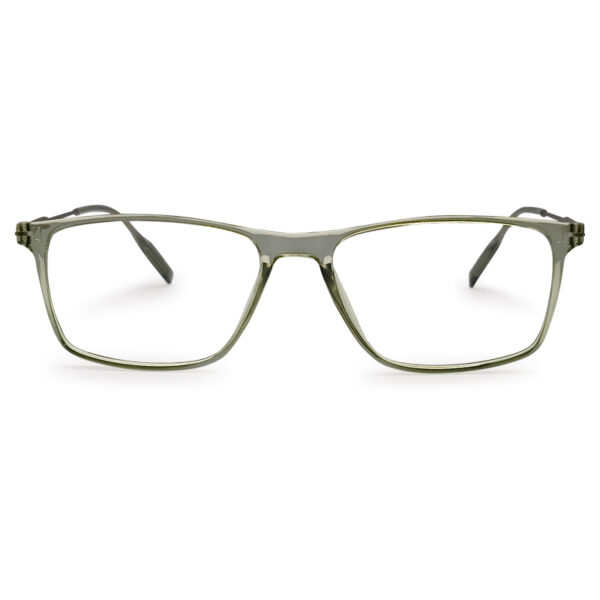 Olive Transparent Color Eyeglass