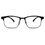 Black Color Square Shape Eyeglass