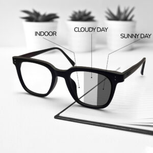 Fashionable and DurablePhotochromic Eyeglass