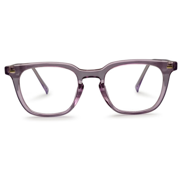 Pink Transparent Color Eyeglass