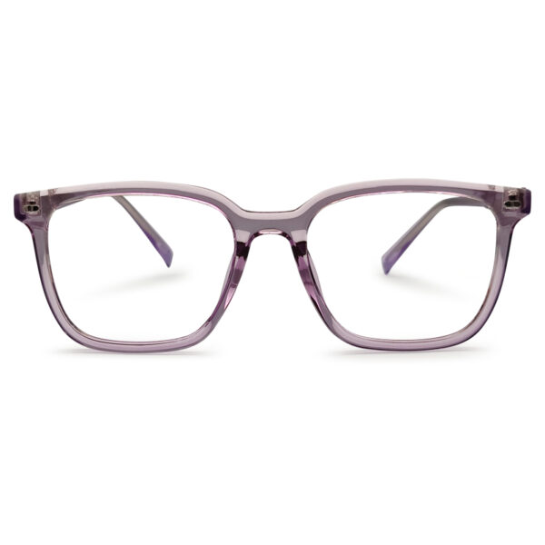 Pink Transparent Color Eyeglass