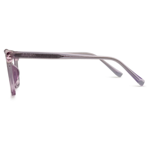 Pink Transparent Color Eyeglass