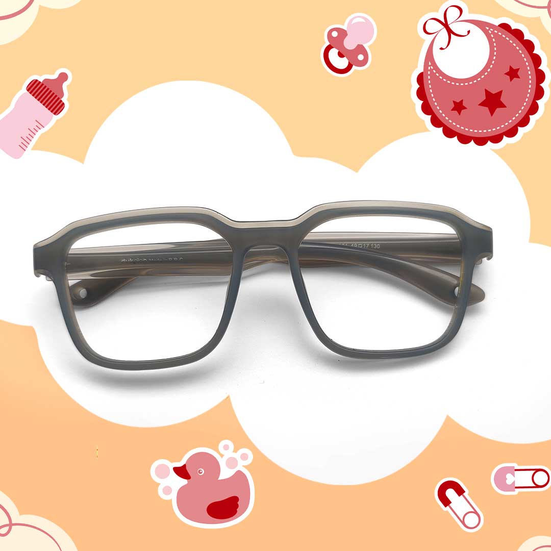 Grey Transparent Color Premium Quality Eyeglass