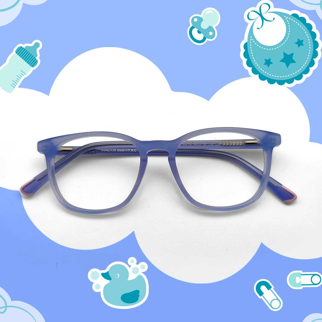 Blue Transparent Baby Eyeglass