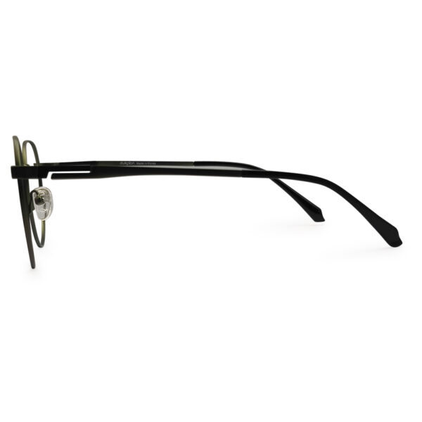 Olive Color Round Shape Eyeglasses