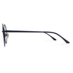 Round Shape Purple Color Eyeglass