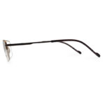 Brown Color Half-rimless Eyeglass