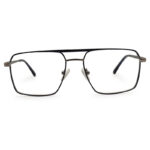 Double Bridge Square Shape Eyeglass