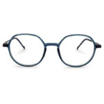 New Blue Transparent Eyeglasses Frame