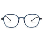 New Blue Transparent Eyeglasses Frame