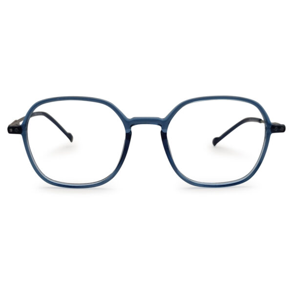 New Blue Transparent Eyeglasses Frame