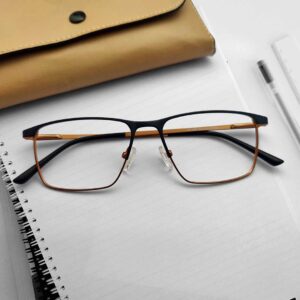 Mixed Color Square Shape Eyeglass