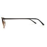 Mixed Color Square Shape Eyeglass