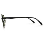 Olive Color Square Shape Eyeglass