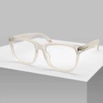 White Transparent Color New Eyeglass