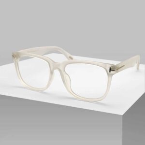 White Transparent Color New Eyeglass