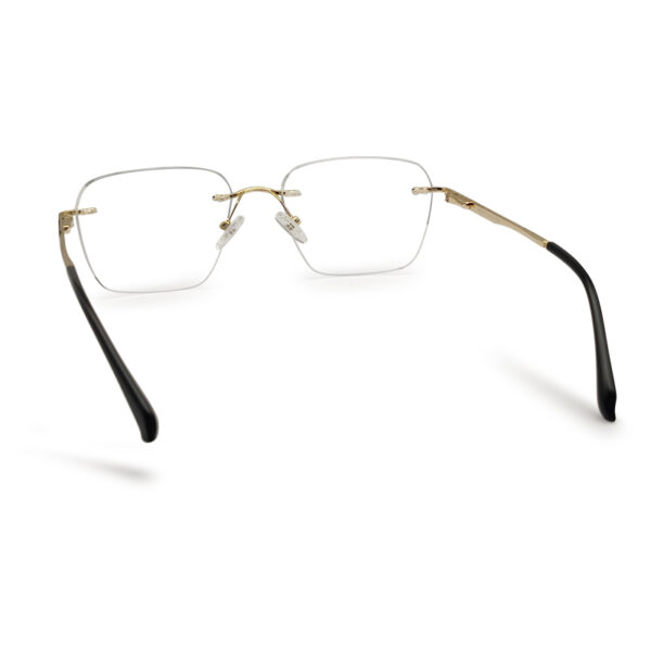 Golden Color Light Weight Rimless Eyeglass