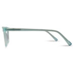 Green Transparent Color Kid`s Eyeglass