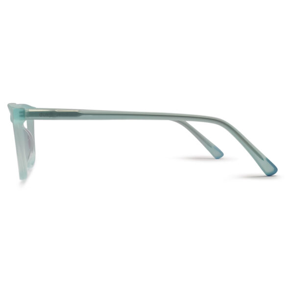 Green Transparent Color Kid`s Eyeglass