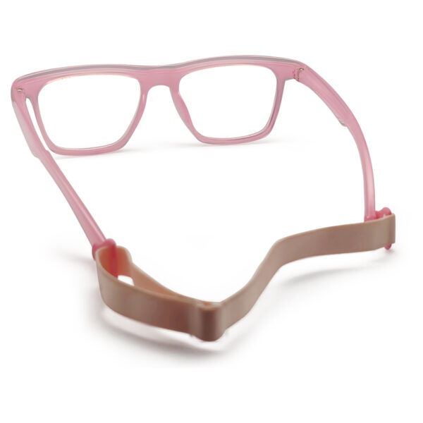 Pink Transparent Durable Baby Eyeglass